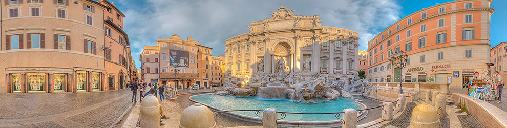 Virtual Tour della Fontana di Trevi